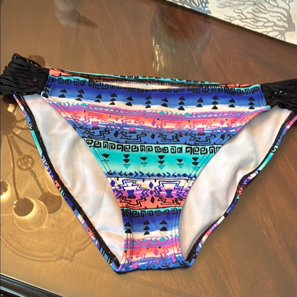 Hula Honey Blue and Pink Bikini Swim